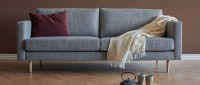 Vorschau: TRONDHEIM 2,5-Sitzer Designer Sofa mit Holz- oder Metallfüßen