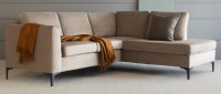 Vorschau: TRELLEBORG Sofa mit Eckanbau, Polsterarmlehnen und Metallfüßen