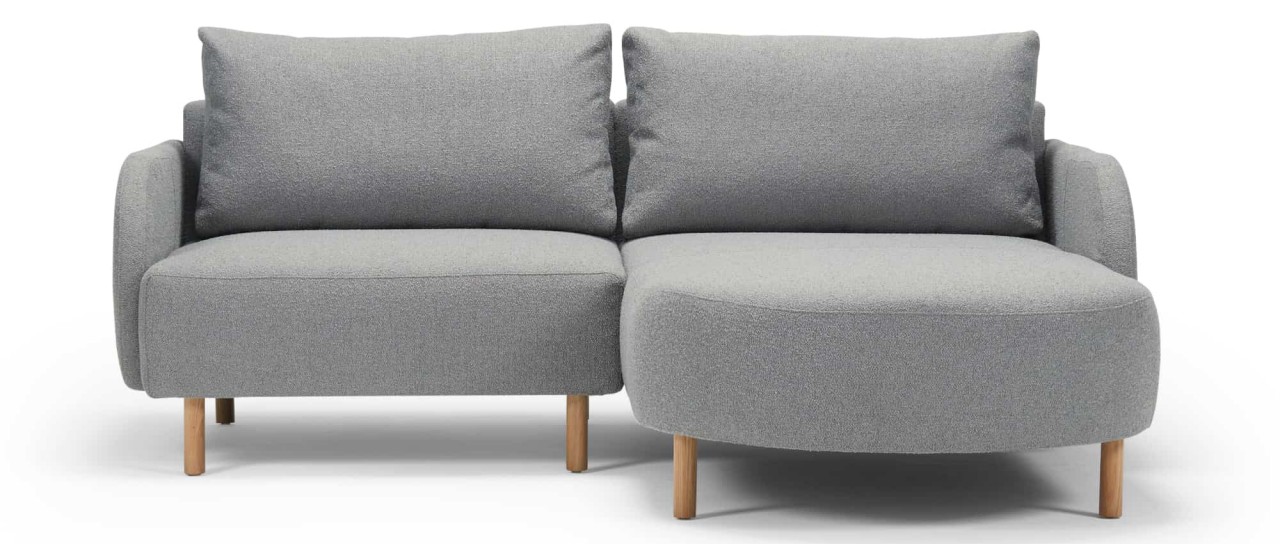 VARBERG 1-Sitzer Sofa mit Longchair als kleines Ecksofa