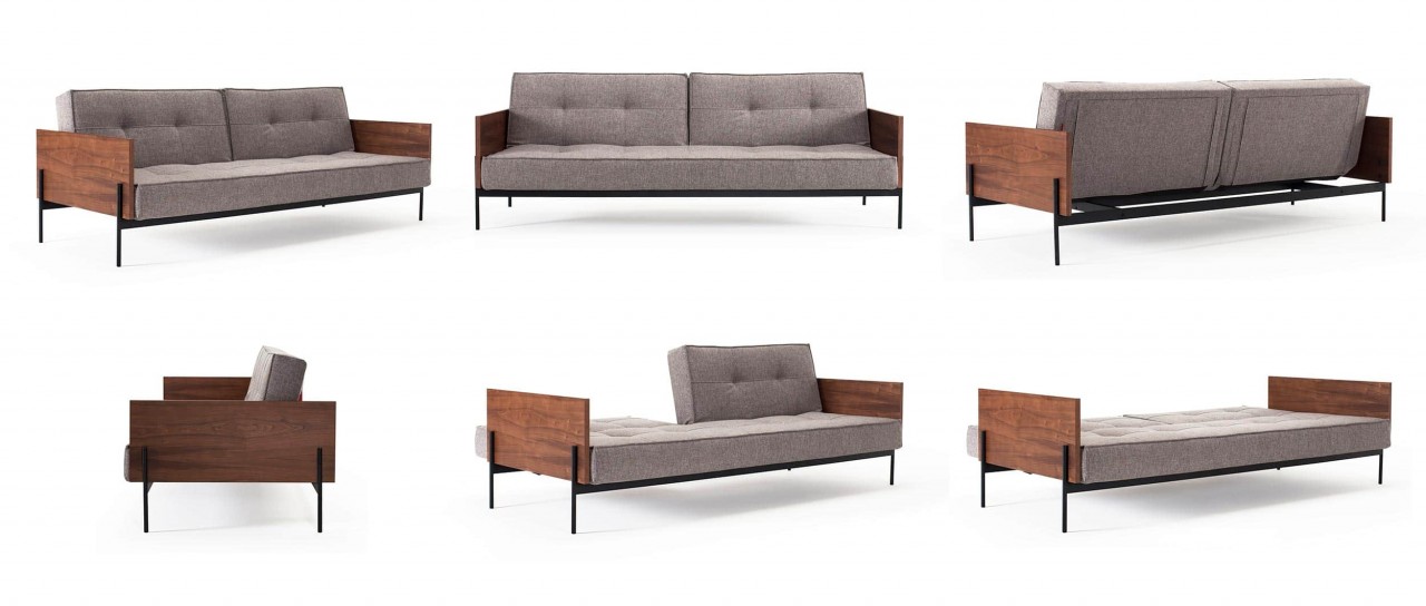 SPLITBACK Schlafsofa von Innovation