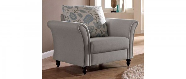 SYLT DELUXE Sessel mit Holzfüßen von sofaplus