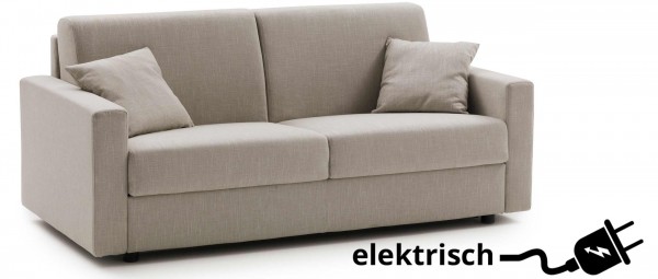 TESLA - elektrisches Schlafsofa, Bettsofa mit Motor von sofaplus