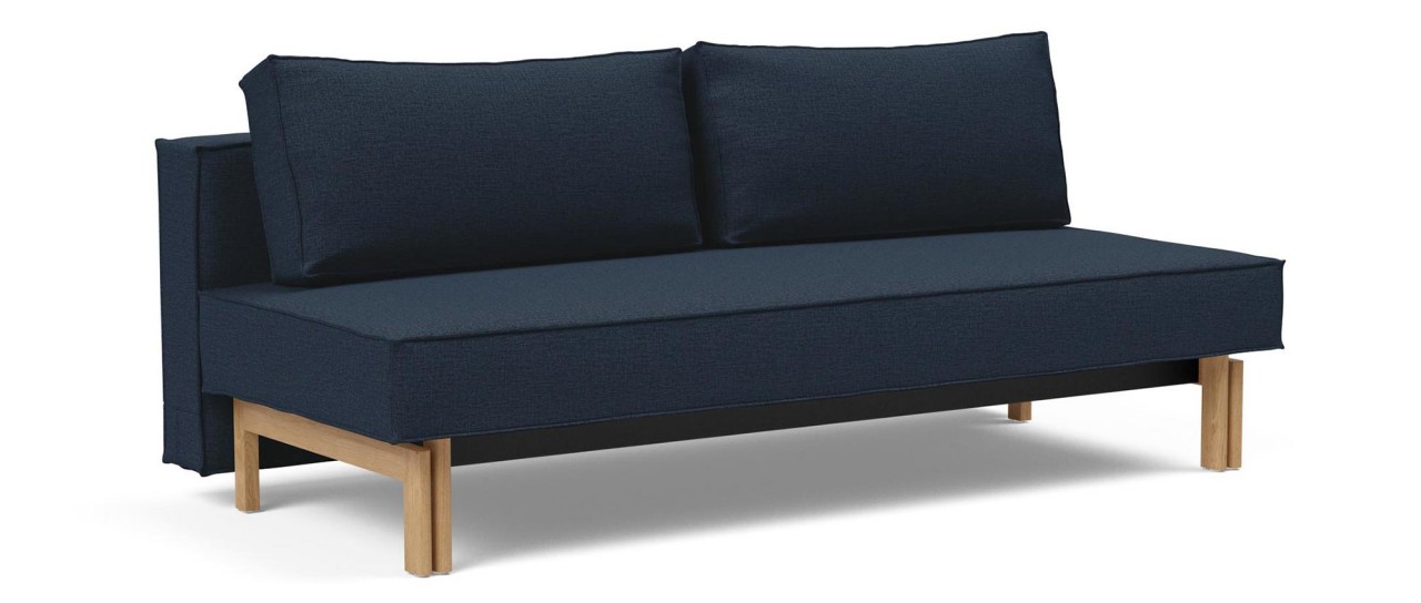 SLY WOOD Schlafsofa mit Holzfüßen von Innovation