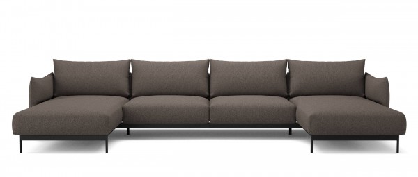 KAYTO Sofa in U-Form und mit flexiblen Armlehnen von Tenksom
