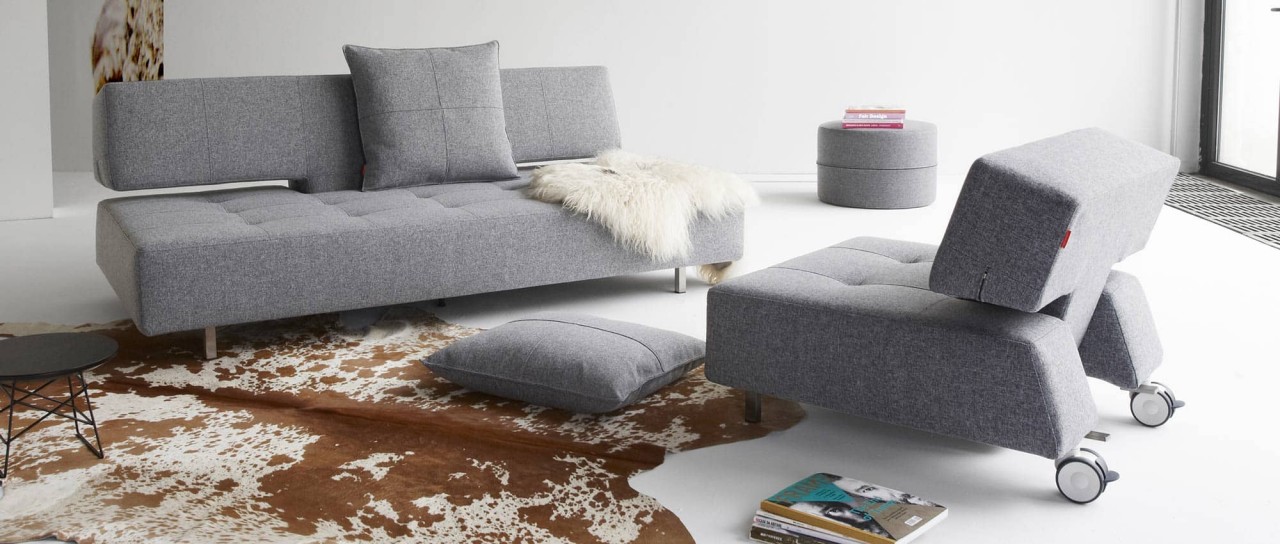 LONG HORN EXCESS Schlafsofa mit Rollen von Innovation