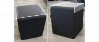 Vorschau: Tablett - Auflage für Hocker, Poufs und Armlehnen aus Acryl, Plexiglas