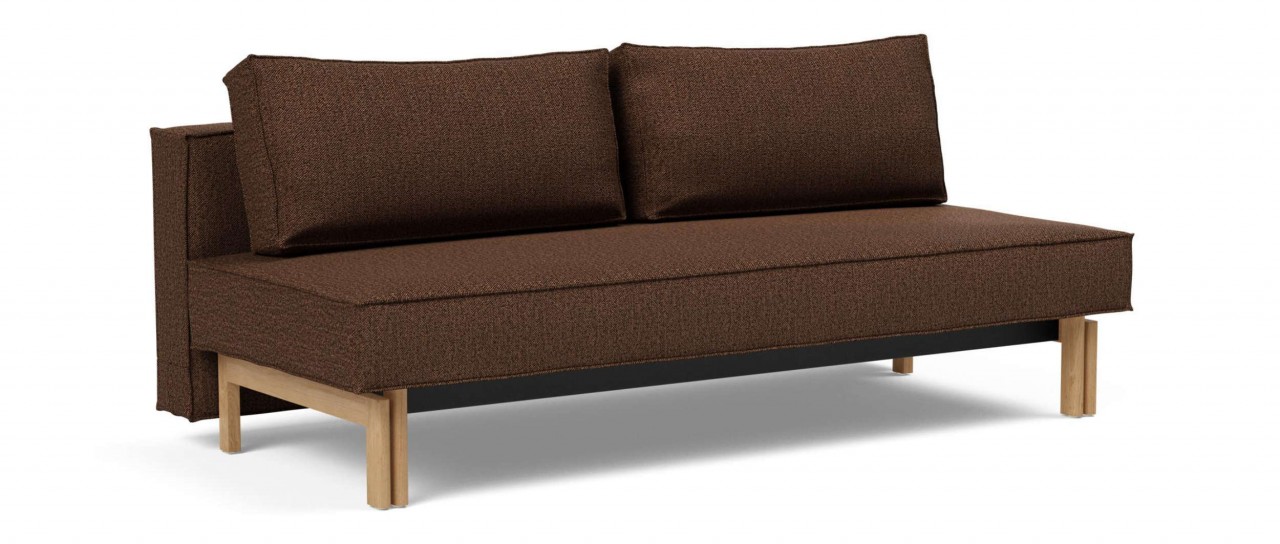 SLY WOOD Schlafsofa mit Holzfüßen von Innovation
