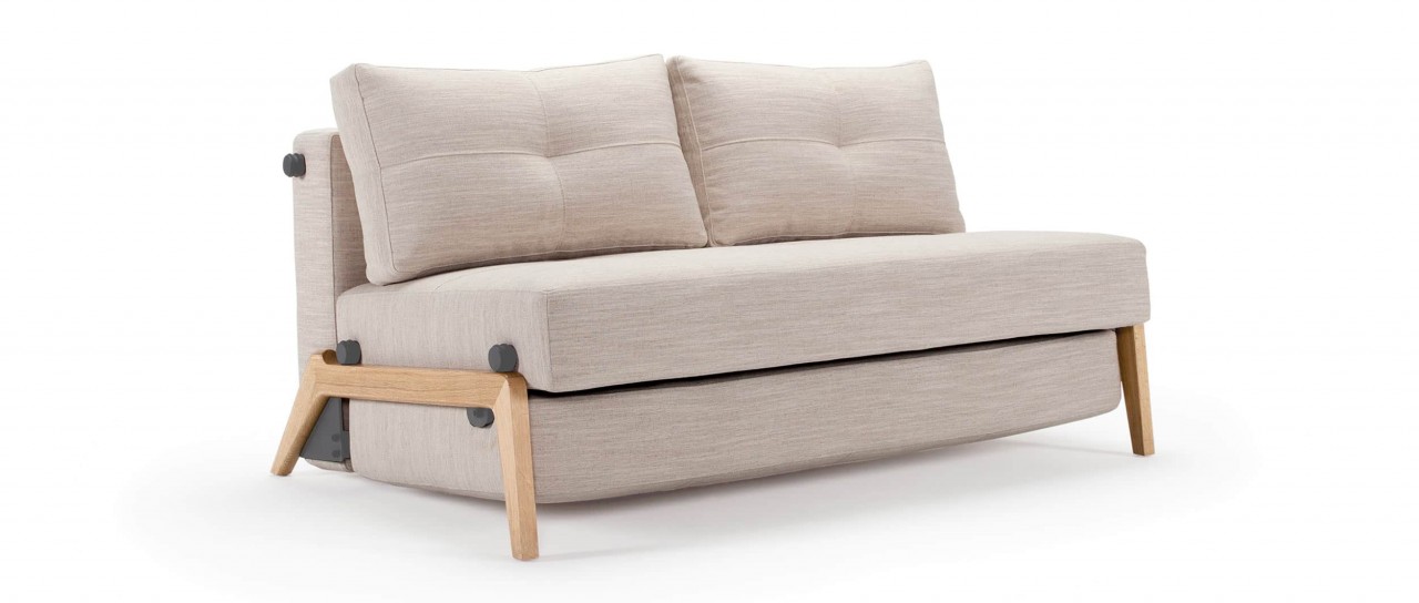 CUBED 02 Schlafsofa 140x200 cm von Innovation in diversen Stoffen