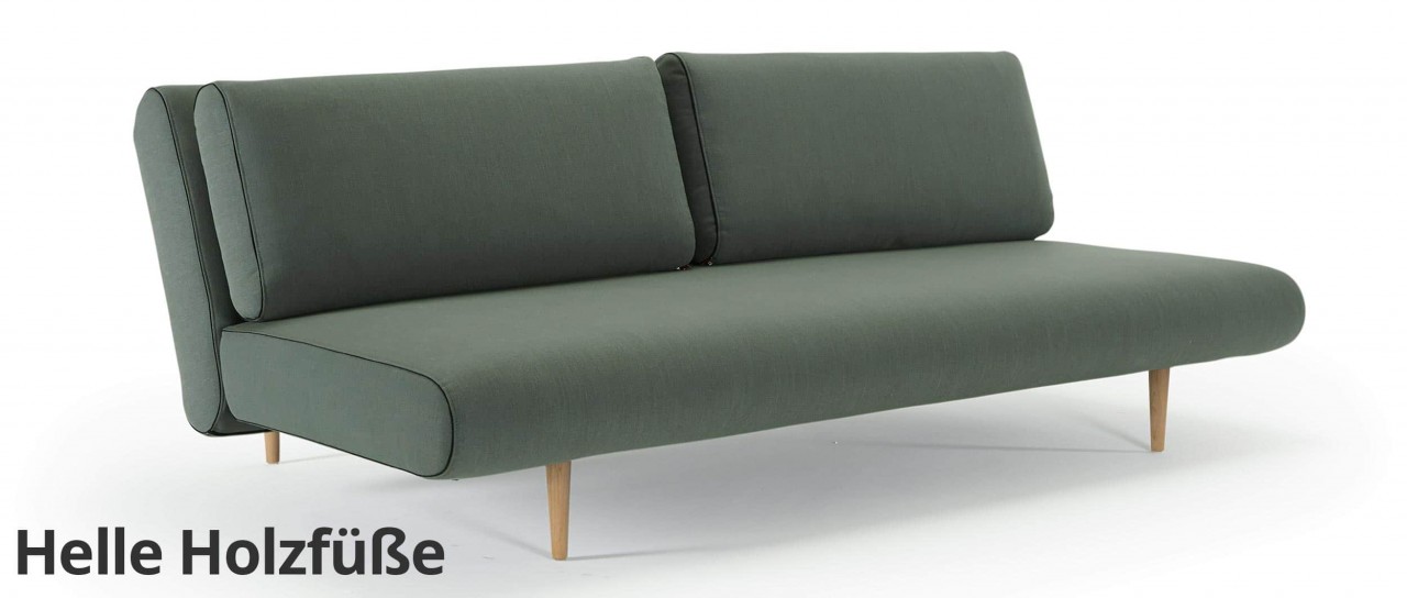 UNFURL LOUNGER Schlafsofa in diversen Stoffen von Innovation