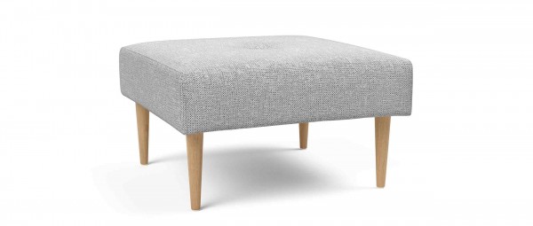 RECAST Hocker von Innovation mit hellen Styletto Holzfüßen