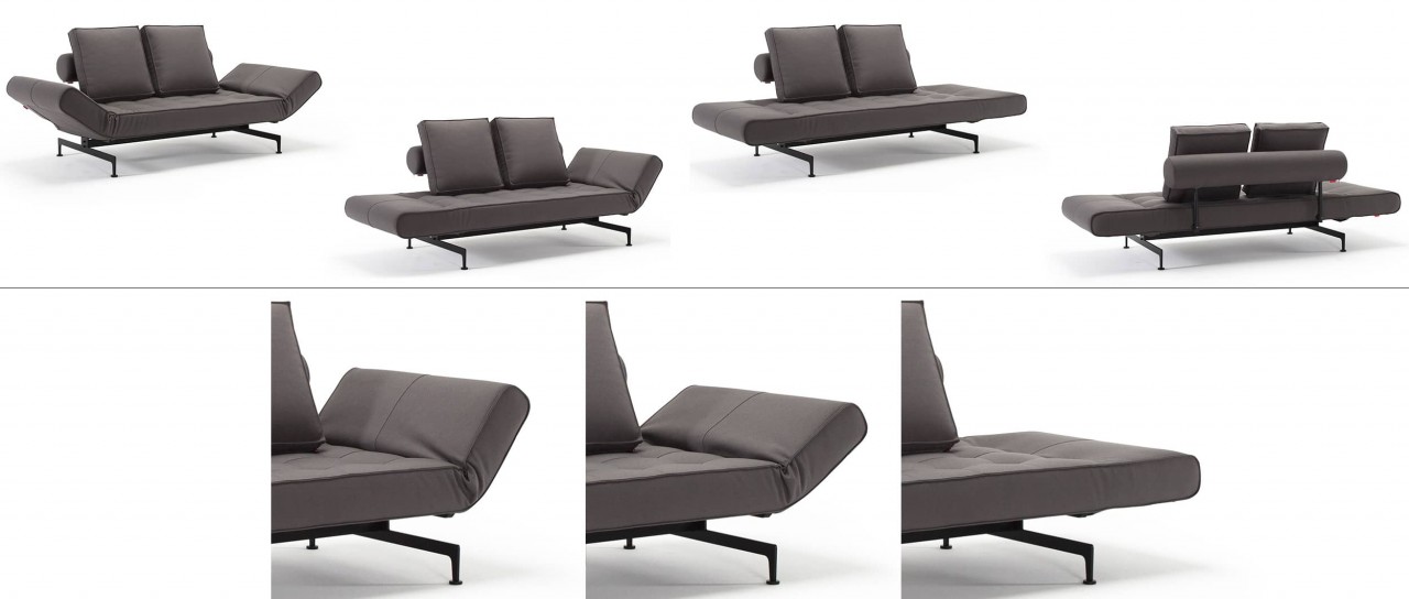 GHIA Schlafsofa, Liege von Innovation