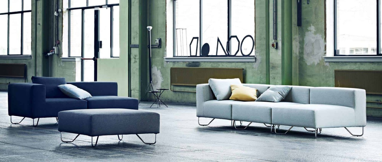 LOTUS, PASSION, OHIO Modulsofa von Softline - mit Stoffen von KVADRAT