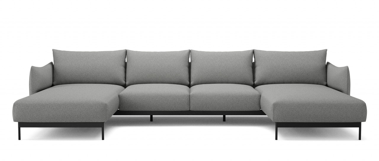 KAYTO Sofa in U-Form und mit flexiblen Armlehnen von Tenksom