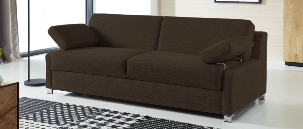 FLENSBURG DELUXE Schlafsofa mit Lattenrost und Matratze von sofaplus