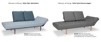 Vorschau: Matratze von Innovation ca. 80x200 cm für ROLLO Schlafsofa - mit Extra Bezug