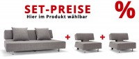 Vorschau: LONG HORN EXCESS Schlafsofa mit Rollen von Innovation