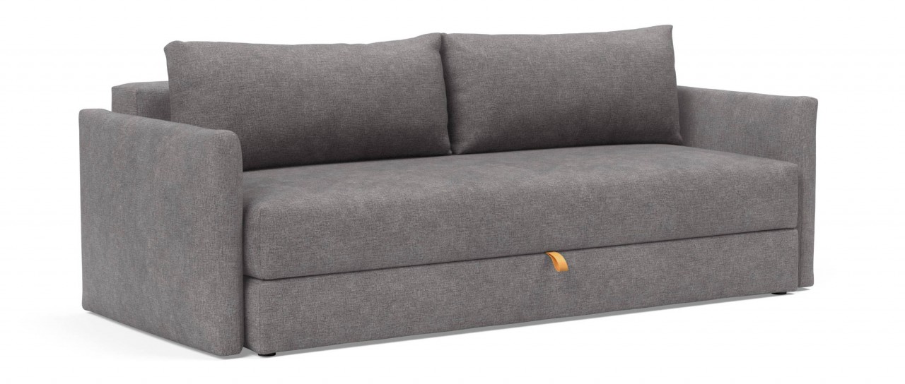 TRIPI von Innovation - Schlafsofa mit Polsterarmlehnen und Bettkasten