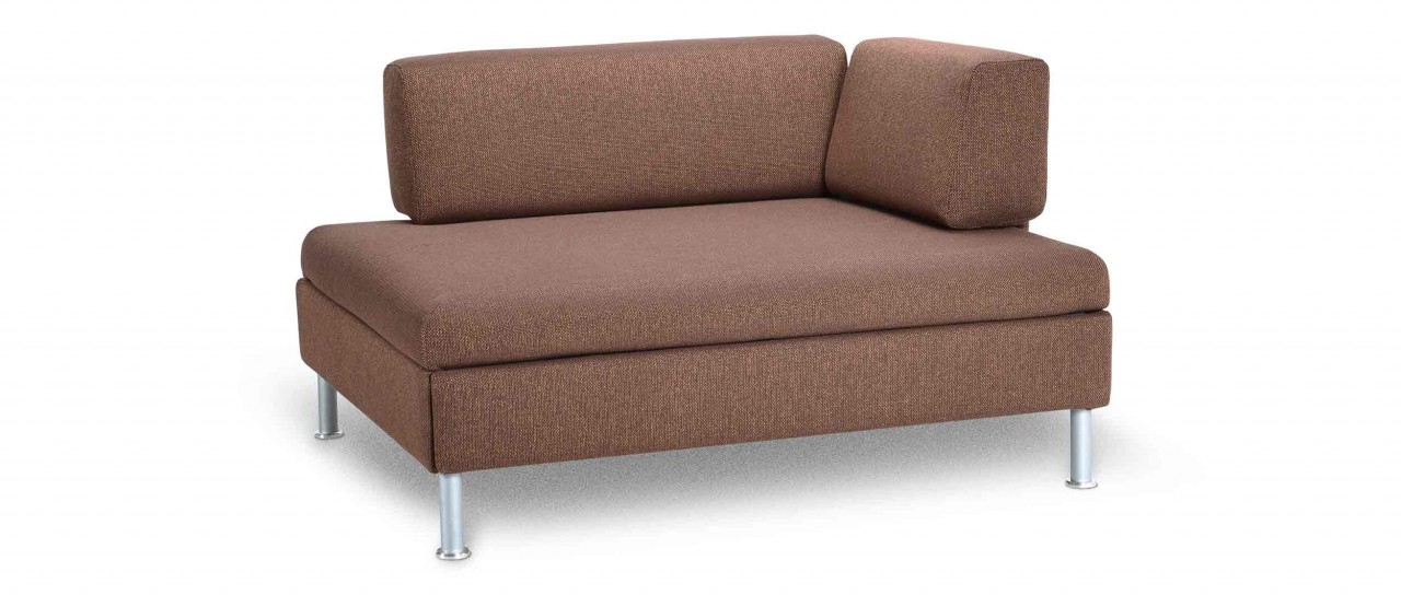 DUETTO Schlafsofa, Bettsofa mit Lattenrost von Swiss Plus