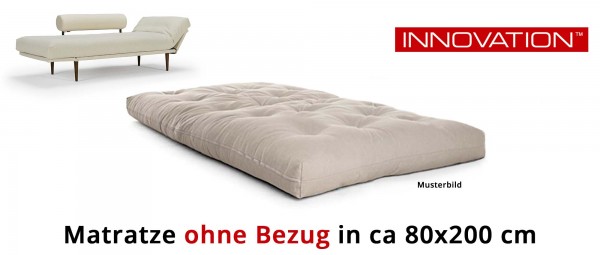 Matratze von Innovation ca. 80x200 cm für ROLLO Schlafsofa - ohne Extra Bezug