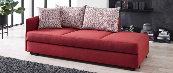 AACHEN DELUXE Recamiere mit Doppelbett von sofaplus