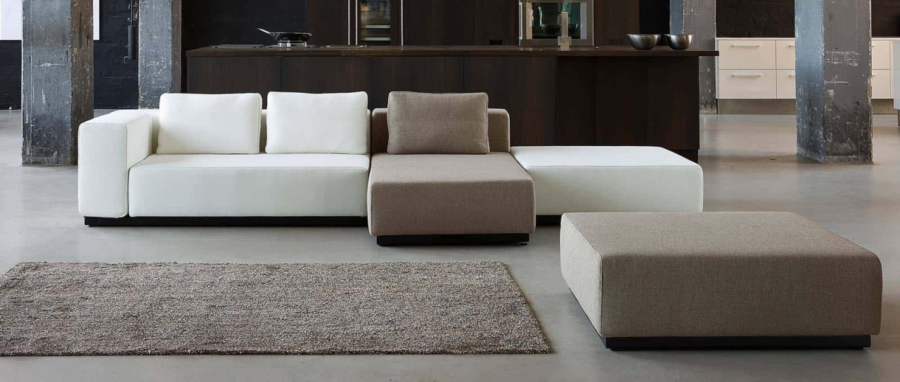 NEVADA Hocker von Softline - mit Stoffen von KVADRAT