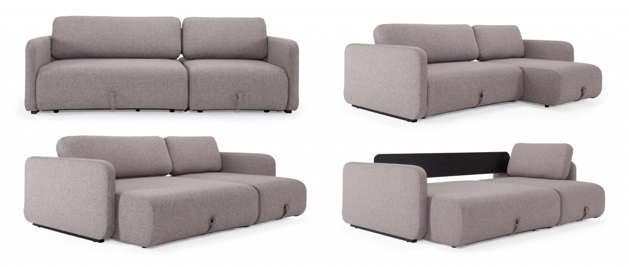 VOGAN Schlafsofa / VOGAN LOUNGER von Innovation