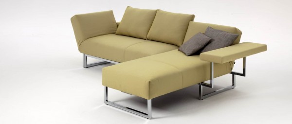 TWINSET Ecksofa mit Schlaffunktion von Franz Fertig TWINSET Ecksofa mit Schlaffunktion von Franz Fertig