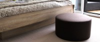 Vorschau: DRUM Sitzhocker, Pouf von Softline - mit Stoffen von KVADRAT