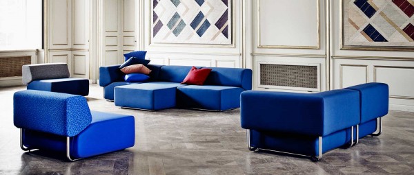 NOA Modulsofa von Softline - mit Stoffen von Kvadrat NOA Modulsofa von Softline - mit Stoffen von Kvadrat