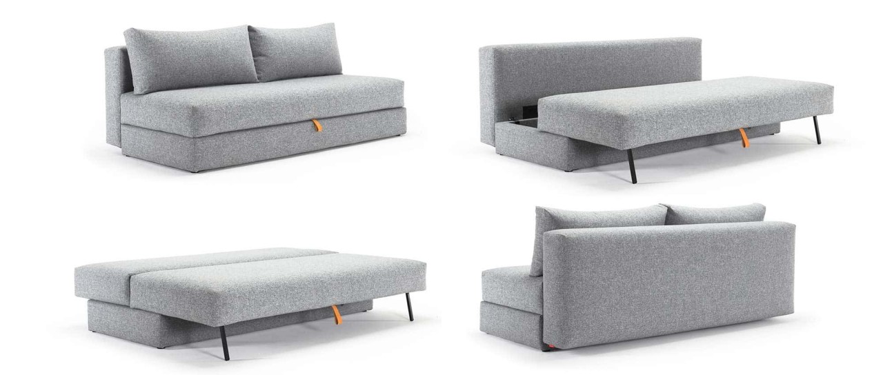 OSVALD von Innovation - Schlafsofa mit Bettkasten