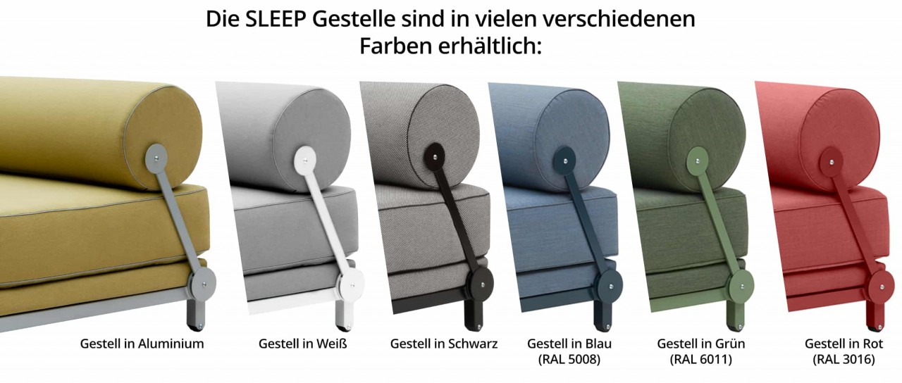 SLEEP Schlafsofa, Daybed von Softline