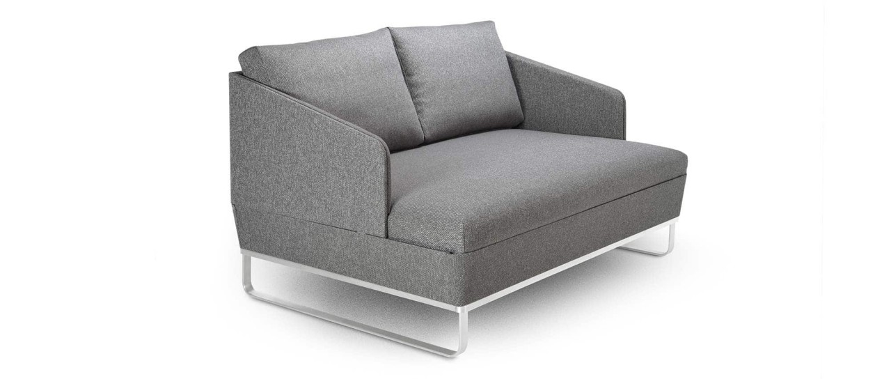 DUETTO DELUXE Schlafsofa, Bigsofa mit Lattenrost von Swiss Plus