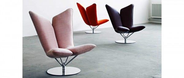 ANGEL Lounge Sessel von Softline - mit Stoffen von Kvadrat ANGEL Lounge Sessel von Softline - mit Stoffen von Kvadrat