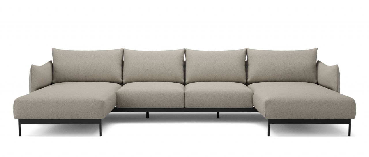 KAYTO Sofa in U-Form und mit flexiblen Armlehnen von Tenksom