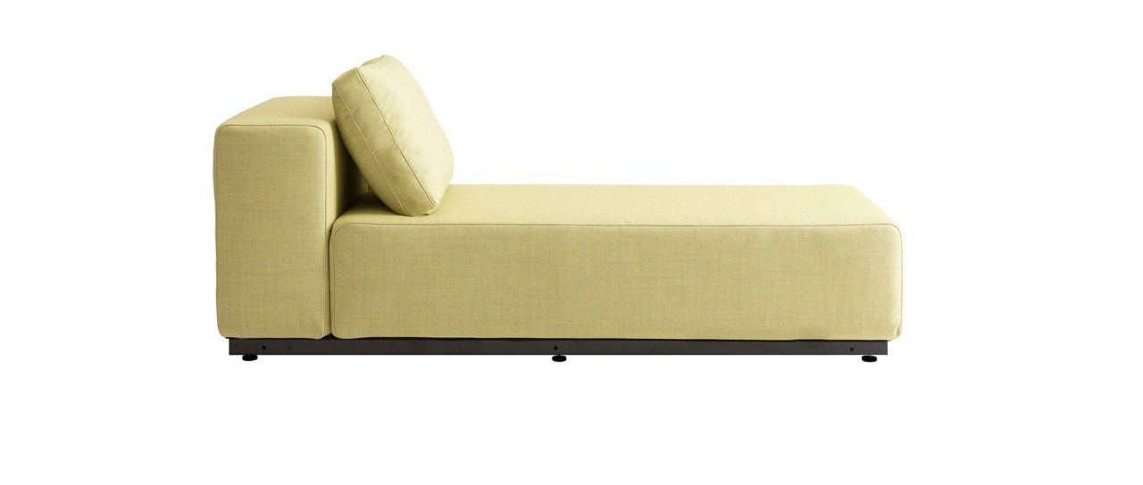 NEVADA Chaiselongue von Softline - mit Stoffen von KVADRAT