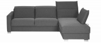 Vorschau: GENF DELUXE Eckschlafsofa mit extra langer Matratze von sofaplus