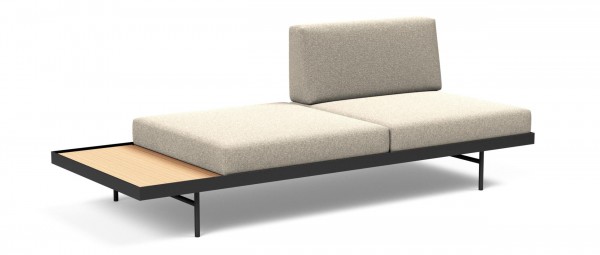 PURI Schlafliege, Daybed mit Holztisch von Innovation