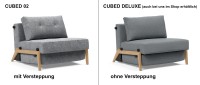 Vorschau: CUBED 02 Schlafsofa 160x200 cm von Innovation in diversen Stoffen