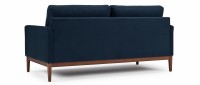 Vorschau: GÖTEBORG 2,5-Sitzer Designer Sofa mit Polsterarmlehnen und Holzfüßen