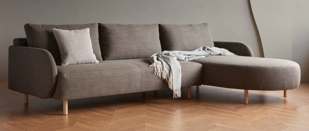 VARBERG 1-Sitzer Sofa mit Longchair als kleines Ecksofa