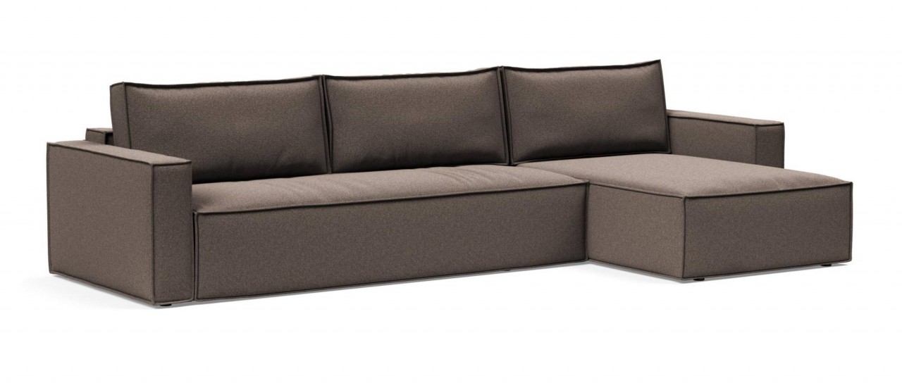 NEWILLA LOUNGER Eckschlafsofa mit Bettkasten