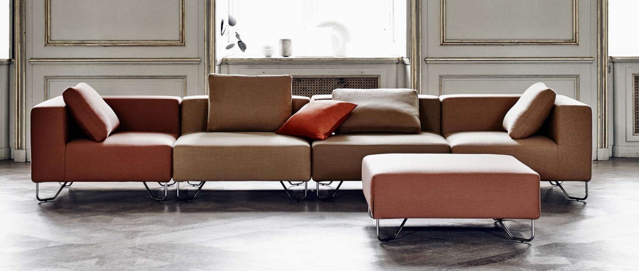 LOTUS, PASSION, OHIO Modulsofa von Softline - mit Stoffen von KVADRAT