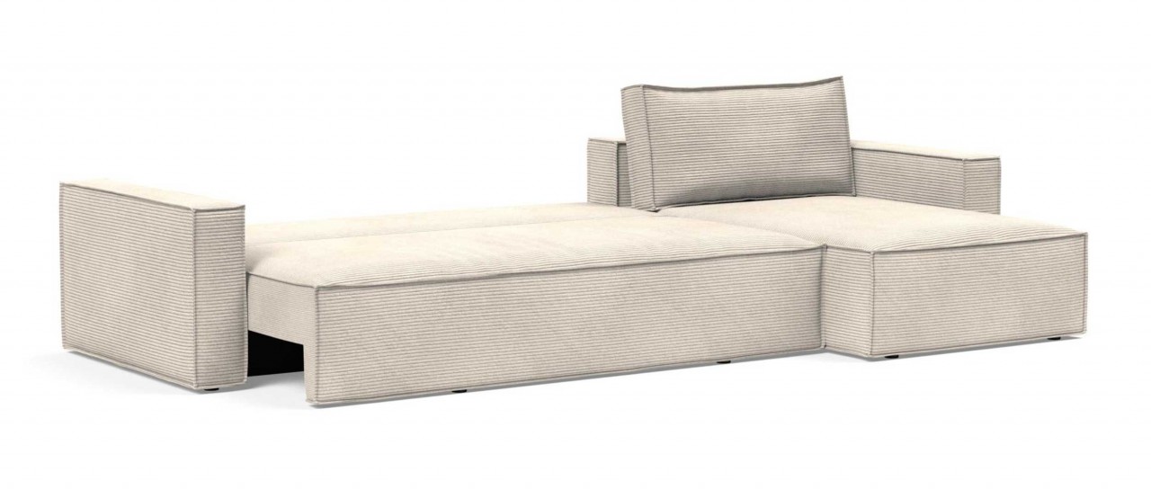 NEWILLA LOUNGER Eckschlafsofa mit Bettkasten