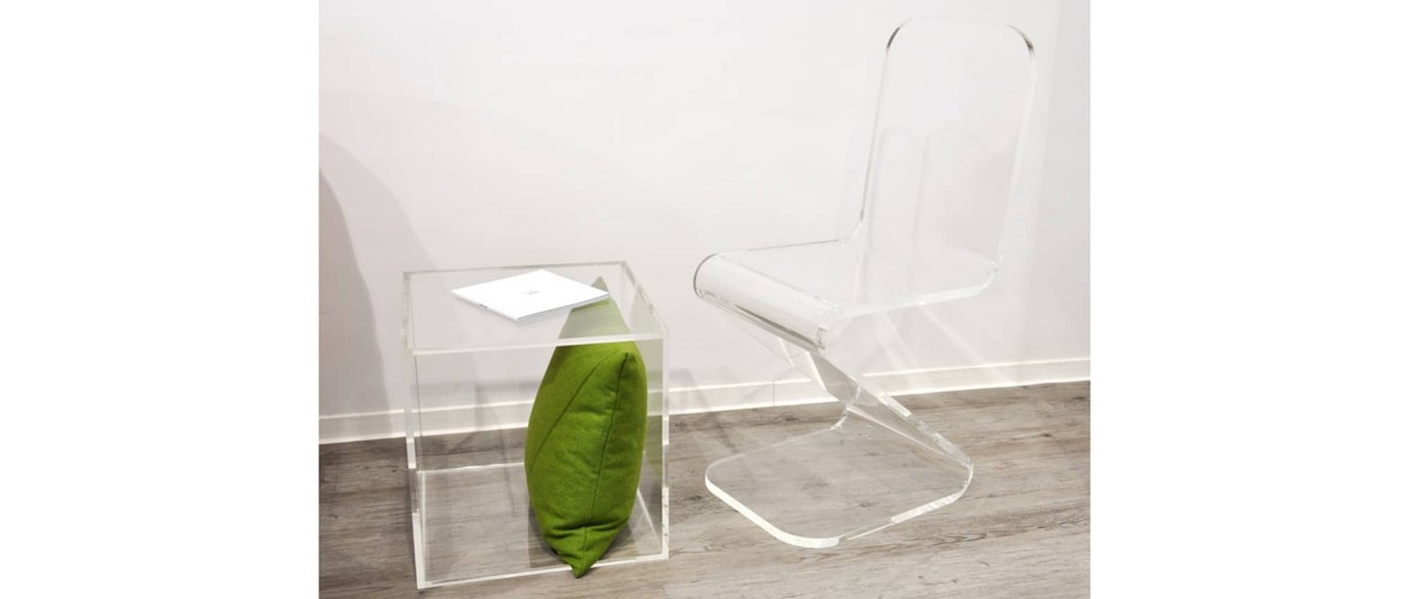 SYDNEY Freischwinger, Stuhl aus Plexiglas von Edelber