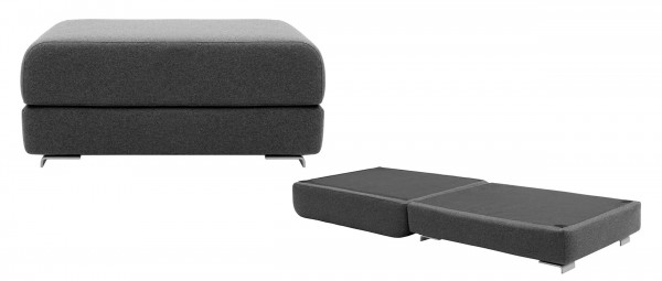 LOUNGE Schlafhocker von Softline - mit Stoffen von Kvadrat LOUNGE Schlafhocker von Softline - mit Stoffen von Kvadrat