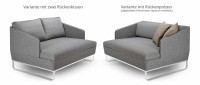 Vorschau: DUETTO DELUXE Schlafsofa, Bigsofa mit Lattenrost von Swiss Plus