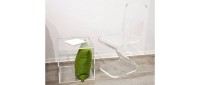 Vorschau: SYDNEY Freischwinger, Stuhl aus Plexiglas von Edelber