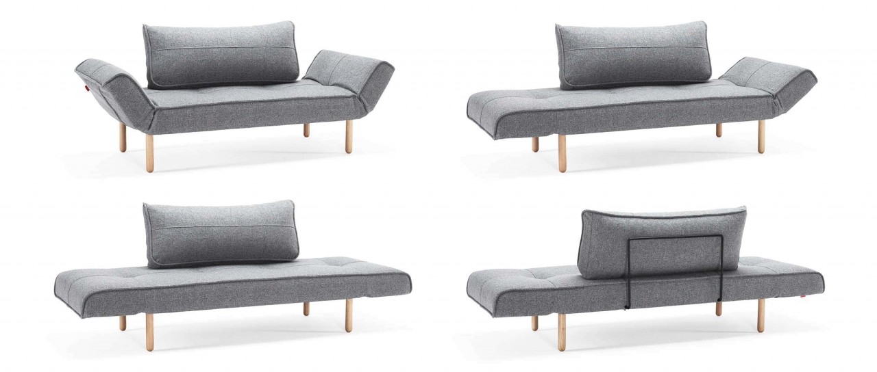 ZEAL Schlafsofa, Daybed mit klappbaren Seitenlehnen von Innovation