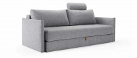 Vorschau: TRIPI von Innovation - Schlafsofa mit Polsterarmlehnen und Bettkasten