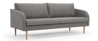 Vorschau: BERGEN 3-Sitzer Designer Sofa mit Polsterarmlehnen